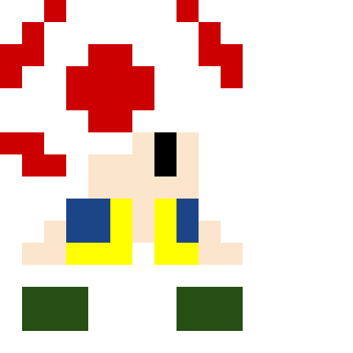 Mario's trusty friend Toadstool